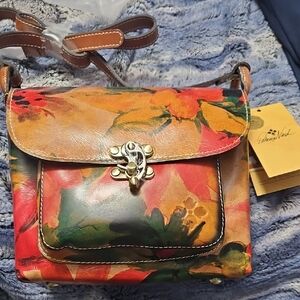 NWT Patricia Nash Leandra Flap Crossbody Purse
